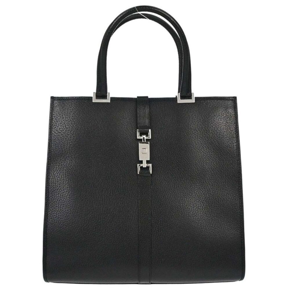 Gucci Jackie Soft Leather Black Leather Tote Bag Bag
